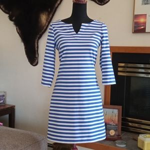 Forever 21 blue and white striped dress. New!!